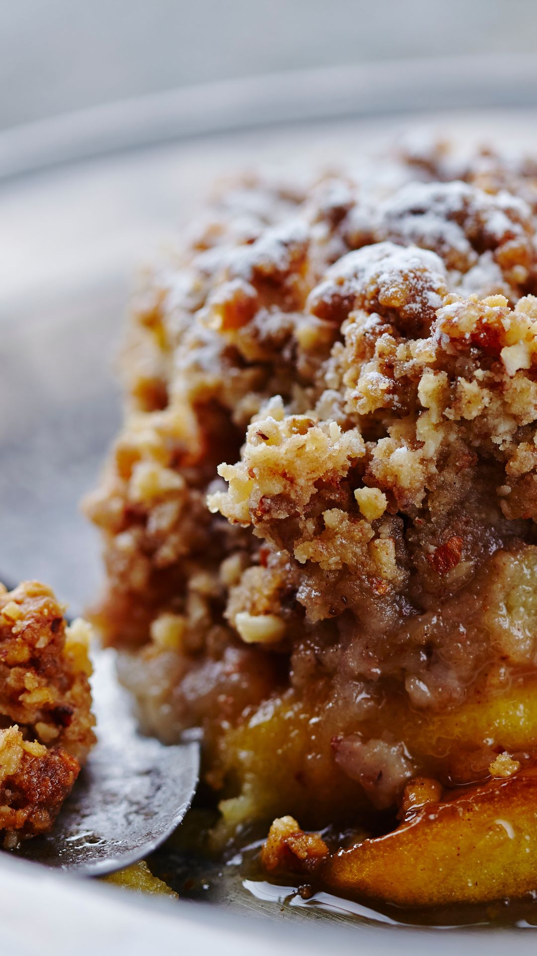 Copy of Crumble aux pommes au souchet